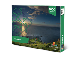 Lokalt puslespel Runde Fyr 1000 bitar  Runde Fyr - Salg