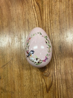 PÅSKEEGG METALL 15X9 CM.  - Inspirasjon Forlag AS