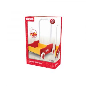 Brio gåvogn rød/gul Gåvogn - Brio