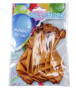 Ballongar 8pk gull metallic gull metallic - Tinka