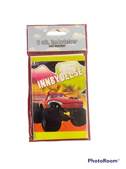 INNBYDELSER BARN  Monster truck - Salg