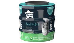 Sangenic Twist and Click bleiebøtte refill 3pk Kvit - Salg