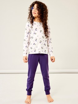 NKFNIGHTSET GRAY LILAC FAIRY NOOS  - Name It