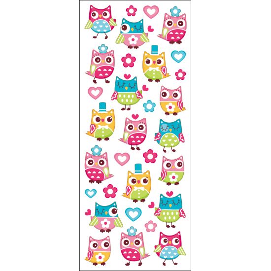 Tinka  klistremerker Ugle Ugler - Stickers