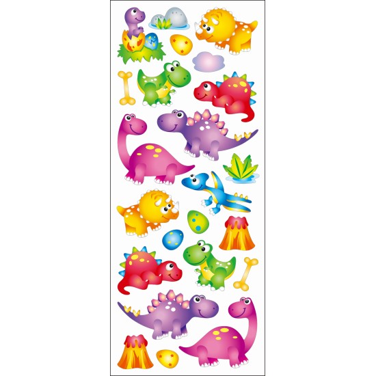 Tinka klistremerker Dinosaurer DINOSAURER - Stickers