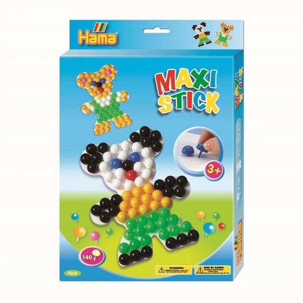 Hama Maxi Stick Hanging Box 140 pcs  3-9668 - hama