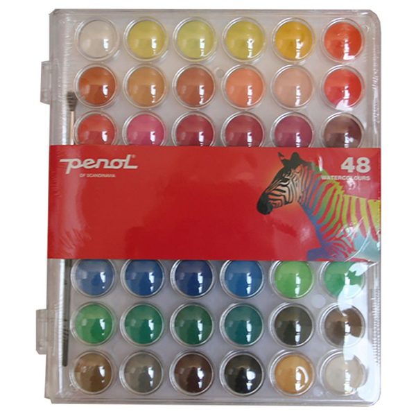 Maleskrin 48 farger Penol 48 farger - Penol