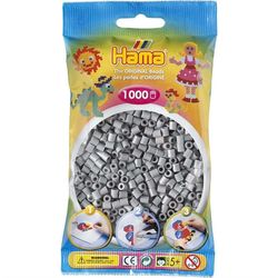 Hama Midi Beads 1000 pcs Grey  207-17 207-17 - hama