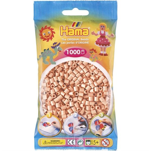 Hama Midi Beads 1000 pcs Matt Rose 207-26 207-26 - hama