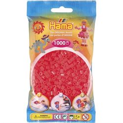 Hama Midi Beads 1000 pcs Neon red 207-35 207-35 - hama