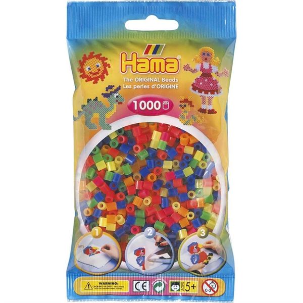 Hama Midi Beads 1000 pcs Mix 207-51 207-51 - hama