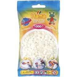 Hama Midi Beads 1000 pcs Glow green 207- 55 207-55 - hama