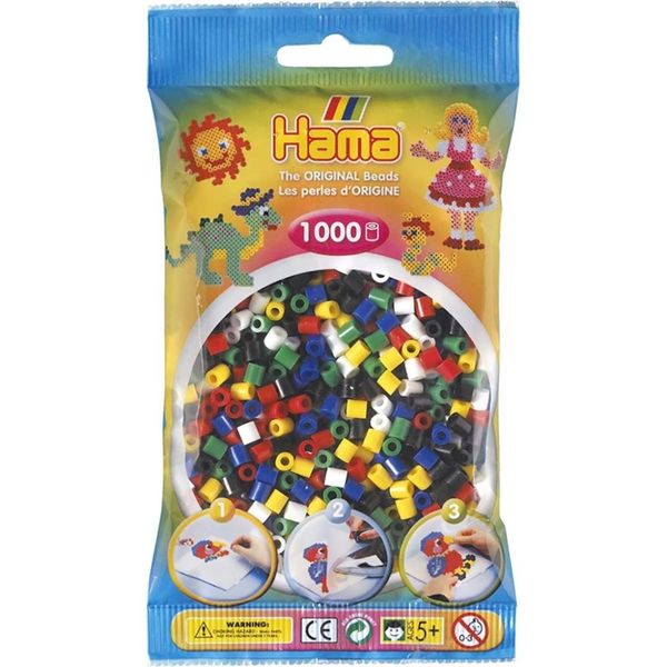 Hama Midi Beads 1000 pcs Mix 207-66 207-66 - hama
