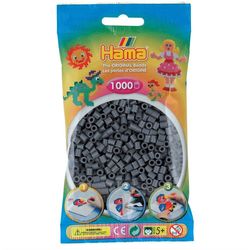 Hama Midi Beads 1000 pcs Dark grey 207-71 207-71 - hama