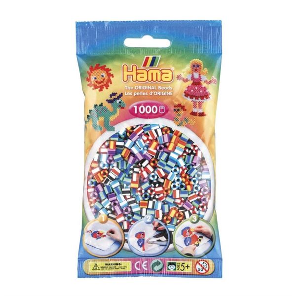 Hama Midi Striped beads 1000 pcs 207-90 207-90 - hama