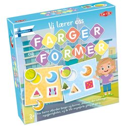 Vi lærer oss farger og former Farger og former - Brettspel