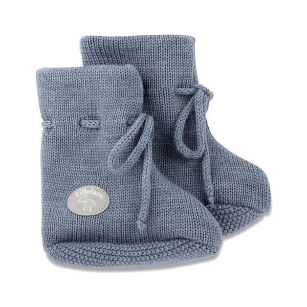 Lillelam babytøfler classic, MELLOMBLÅ mellomblå - Lillelam