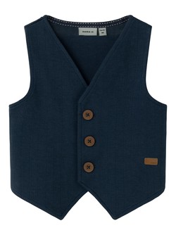 NMMFRANKLIN SWEAT WAISTCOAT UNB  - Name It