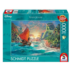 Schmidt puslespill 1000 Thomas Kinkade: Disney Vaiana Moana Vaiana - Schmidt