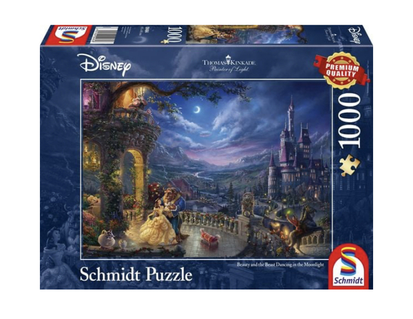 Schmidt puslespill 1000 Beauty and the Beast dancing  Beauty and the Beast dancing - Schmidt