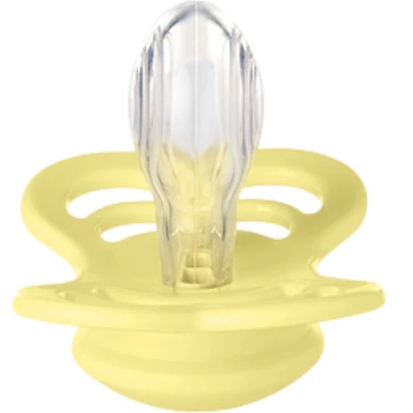 Bibs Smokk Supreme 2 Pack Silicone Size 1 - Desert Sand / Sunshine Desert Sand / Sunshine - Salg