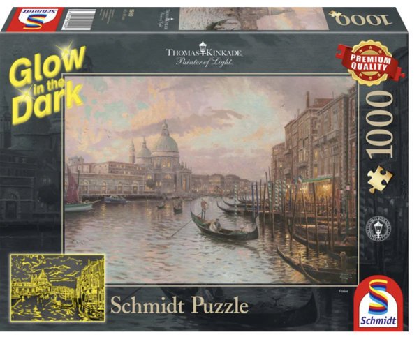 Schmidt puslespill 1000 Venezia glow 1000 biter - Schmidt