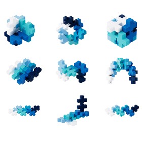 Plus-Plus HEXEL (Waterfall) Waterfall - PlusPlus