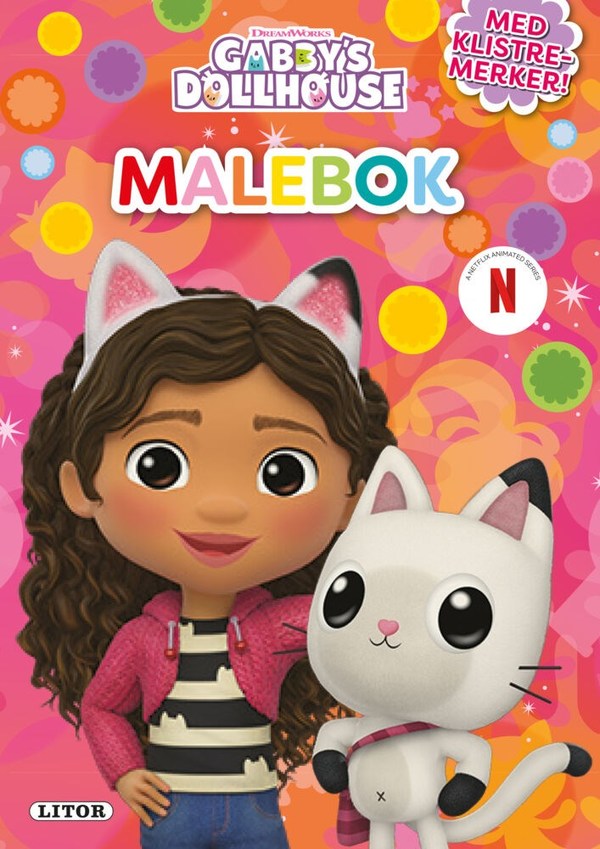 Gabby's Dollhouse Malebok Gabby malebok - Gabby’s Dollhouse