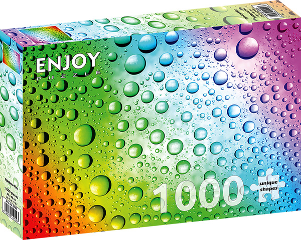 Enjoy puslespill 1000 Rainbow Fizz 1000 bitar - Enjoy puzzle