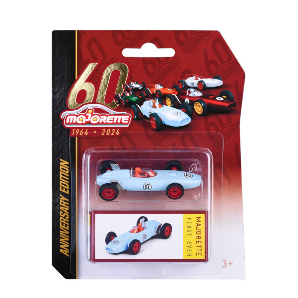 Majorette Anniversary Edition First Ever, 6-asst. Blå (17) - Majorette