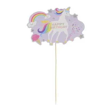 Kake topper - Unicorn Unicorn - Bursdag/Fest