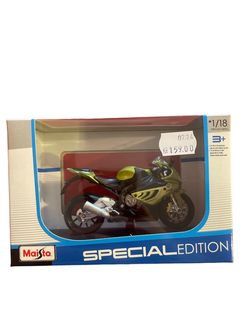 MAISTO 1:18 MOTORSYKKEL BMW S1000RR - Maisto