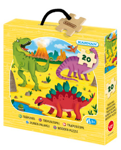 Trepuslespill Dinosaur 20 biter trepuslespill - Trepuslespill