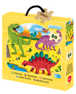 Trepuslespill Dinosaur 20 biter trepuslespill - Trepuslespill