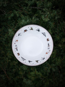 Julemorgen Story Asjett 20cm  - Wik & Walsøe