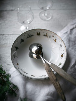 KAMPANJE Julemorgen Story Dyp Tallerken 16cm, 2pk  - Wik & Walsøe