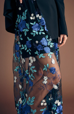 Fuschia skirt  - A-view