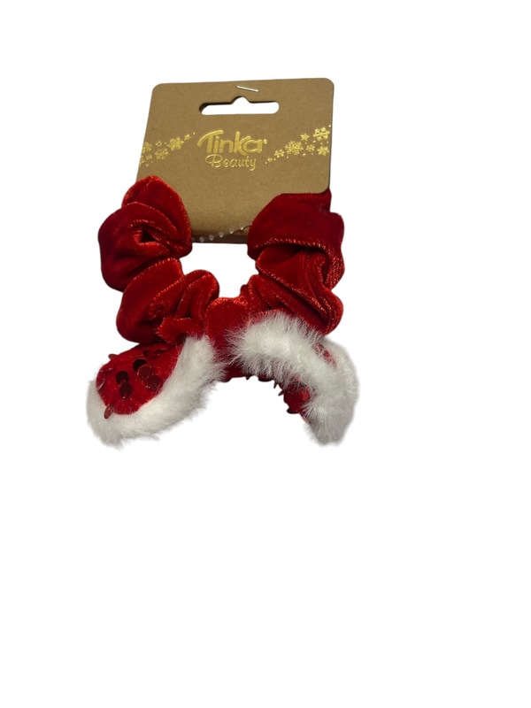 HÅRSTRIKK RØD M/SLØYFE TINKA BEAUTY JUL Rød - Tinka