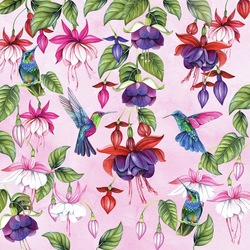 Napkin Fuchsia, 33x33cm 20stk  - Ambiente