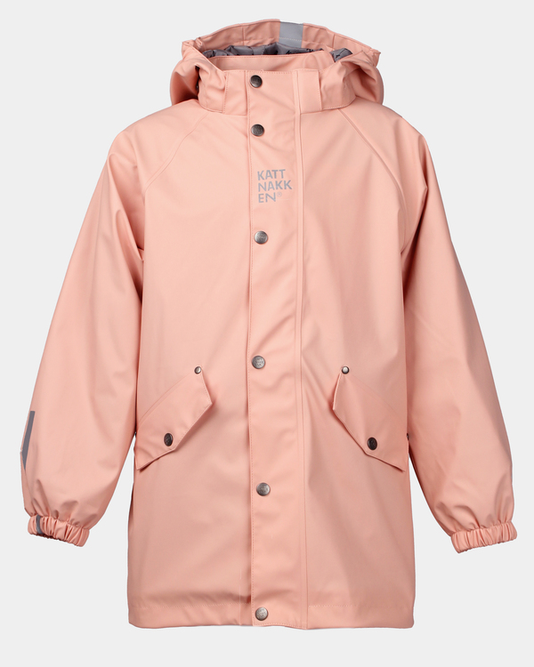 Kattnakken regnparkas junior  Dus rosa - Salg