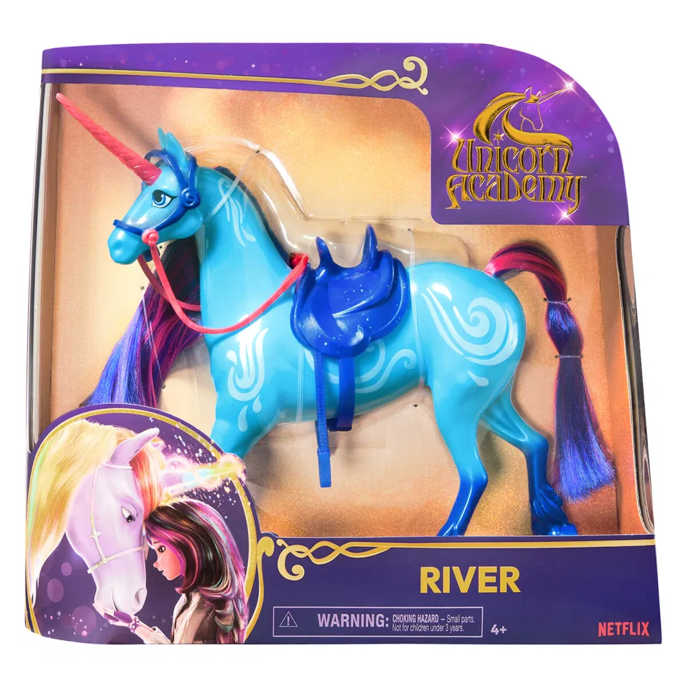 Unicorn Academy Enhjørning 28 cm River  - Salg