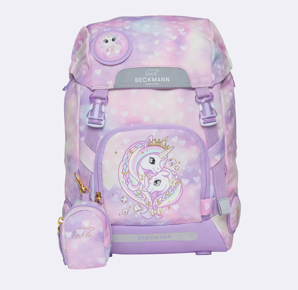Beckmann Classic skolesekk sett, Unicorn Princess Purple Unicorn princess purple - Beckmann