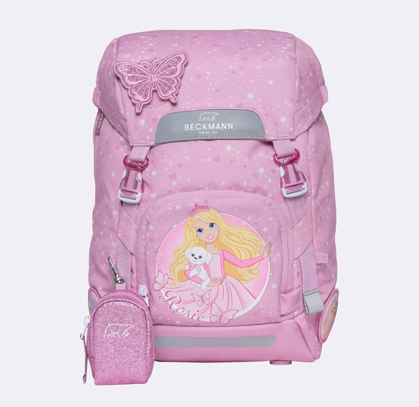 Beckmann Classic skolesekk sett, Rosie  Rosie sett - Beckmann