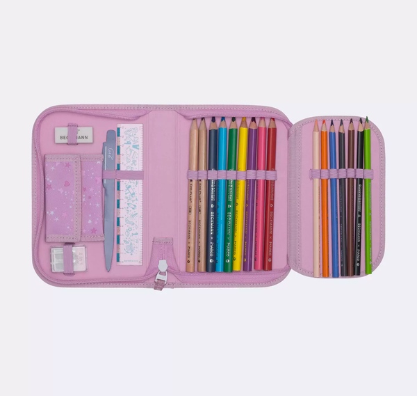 Beckmann Classic skolesekk sett, Rosie  Rosie sett - Beckmann