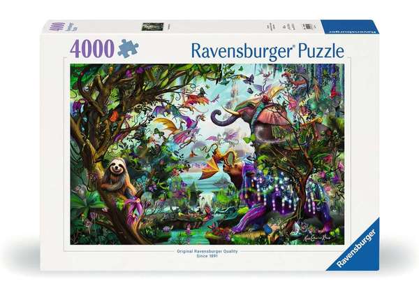 Ravensburger puslespill 4000 Tropical dragons 4000 biter - Ravensburger