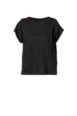 Blue AneBell Linen Blouse  - Blue Sportswear