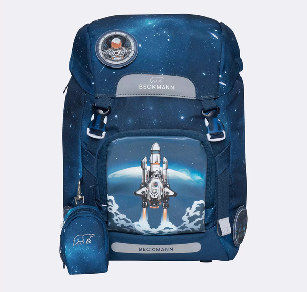 Beckmann Classic skolesekk sett, Space Mission Space - Beckmann