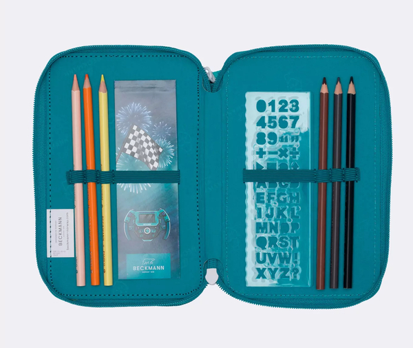 Beckmann Trelags pennal med innhold, Racing Racing - Beckmann