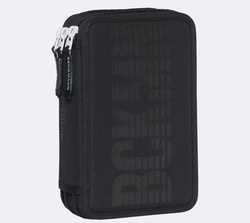 Beckmann Trelags pennal med innhold, Black Black - Beckmann