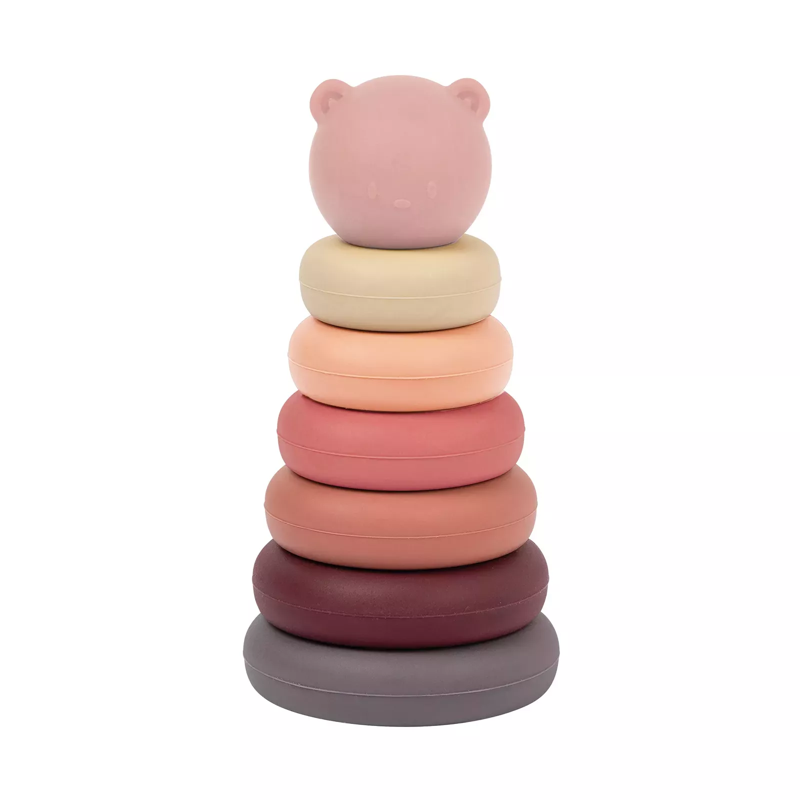 NATTOU Stacking game Rosa fargar - Leiker